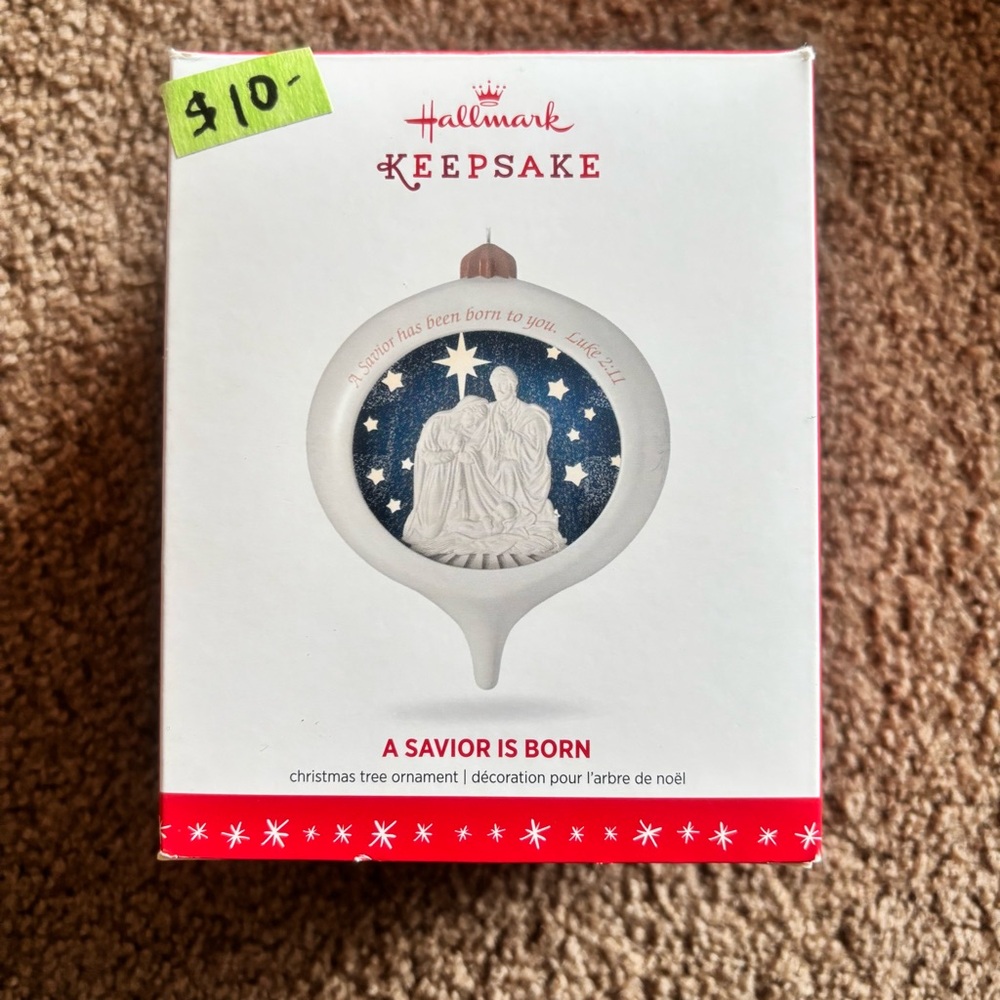 Hallmark Keepsake A Savior Is Born Ornament
